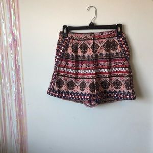 Bohemian shorts